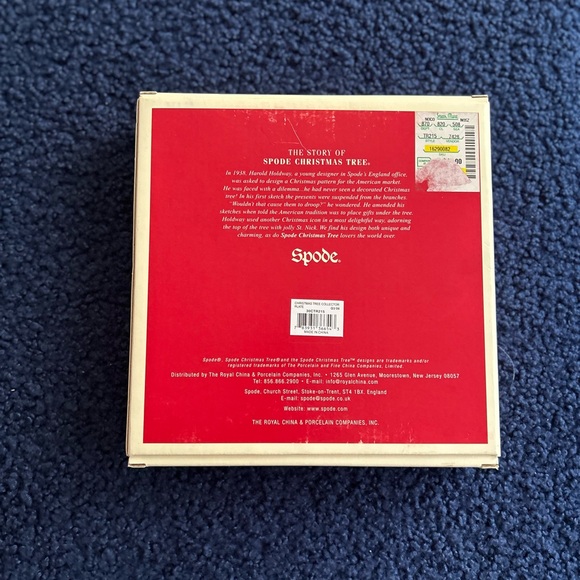 Spode🎄Christmas Tree🌲 green trim 2006 Collectors Plate - Picture 5 of 6